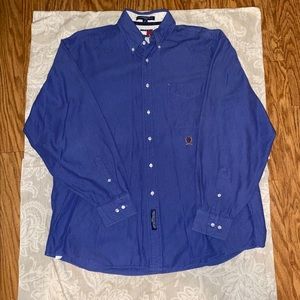 Vintage Tommy Hill figure button down